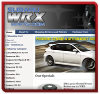 Subaru WRX Parts